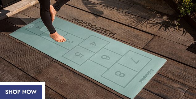Hopscoth Game Yoga Mat