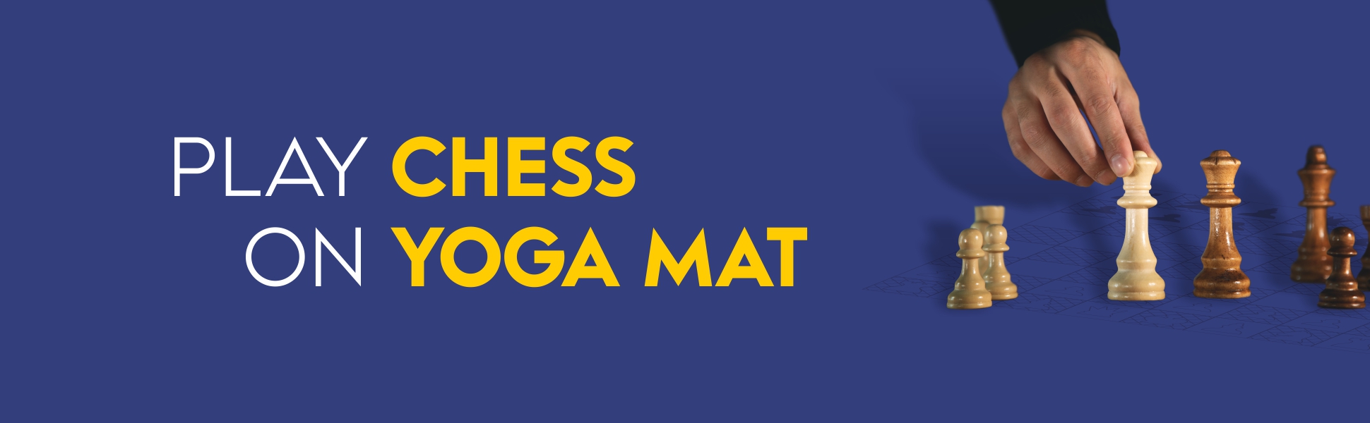 Play Chess On Yoga Mat